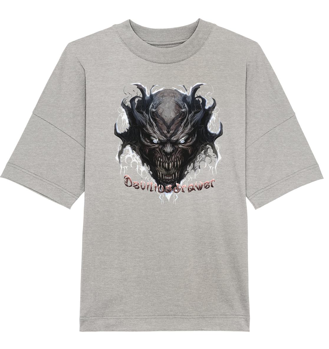Deviliusdrawer Ice Demon - Organic Oversize Shirt