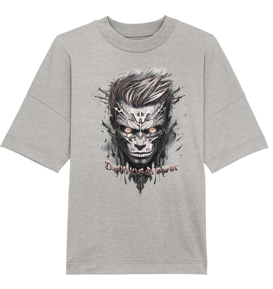 Deviliusdrawer Cyborg Men - Organic Oversize Shirt