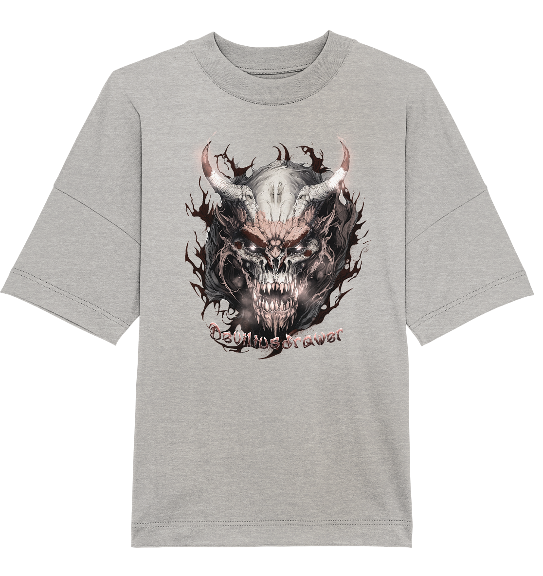 Deviliusdrawer Beast Demon - Organic Oversize Shirt