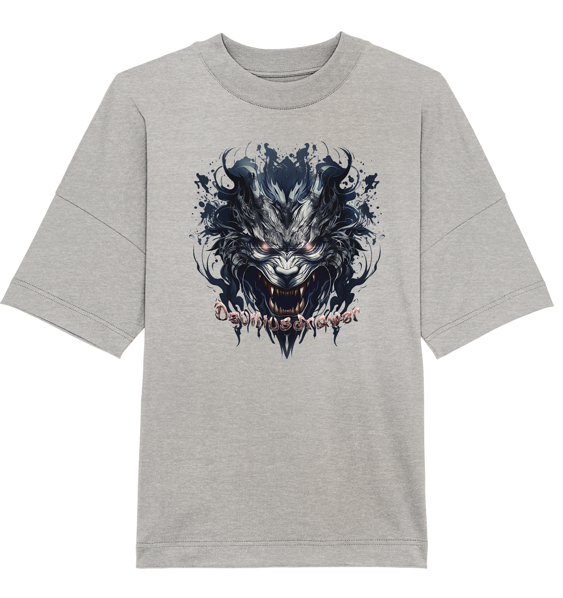 Deviliusdrawer Cruel Wolf - Organic Oversize Shirt