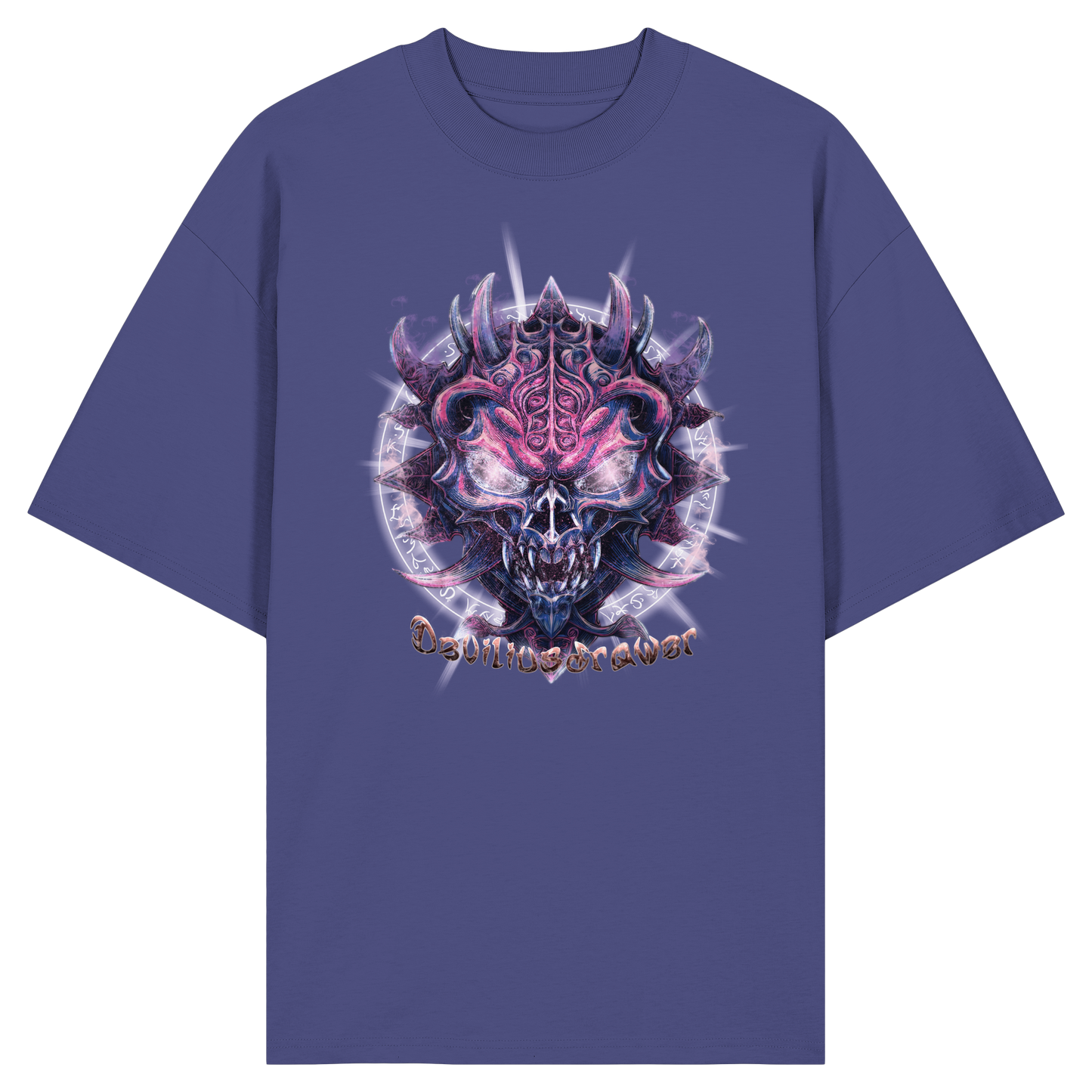 Deviliusdrawer Fire Demon - Organic Oversize Shirt