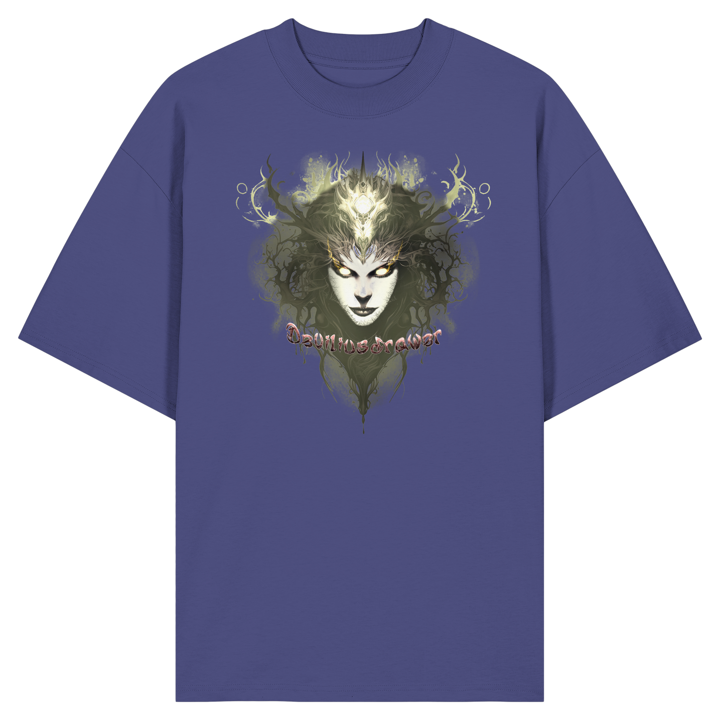 Deviliusdrawer Golden Demonica - Organic Oversize Shirt
