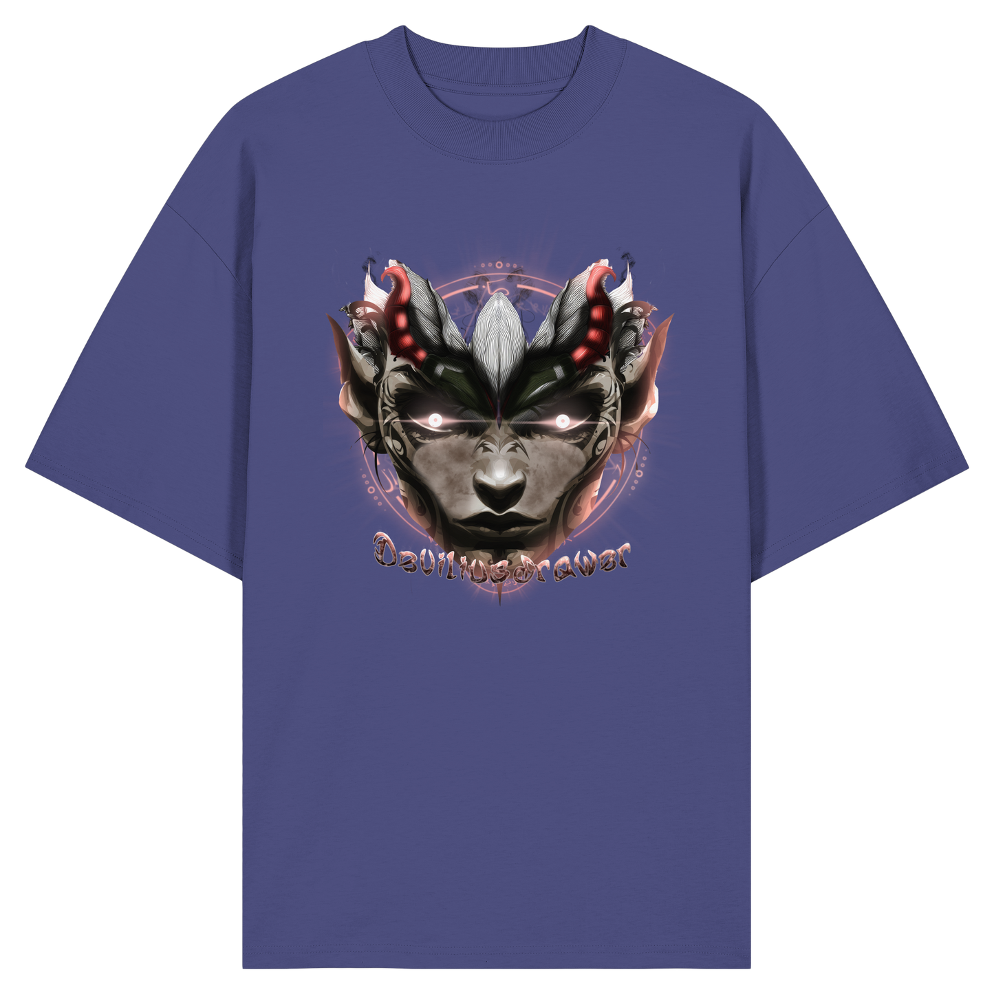Deviliusdrawer Devils Elf - Organic Oversize Shirt