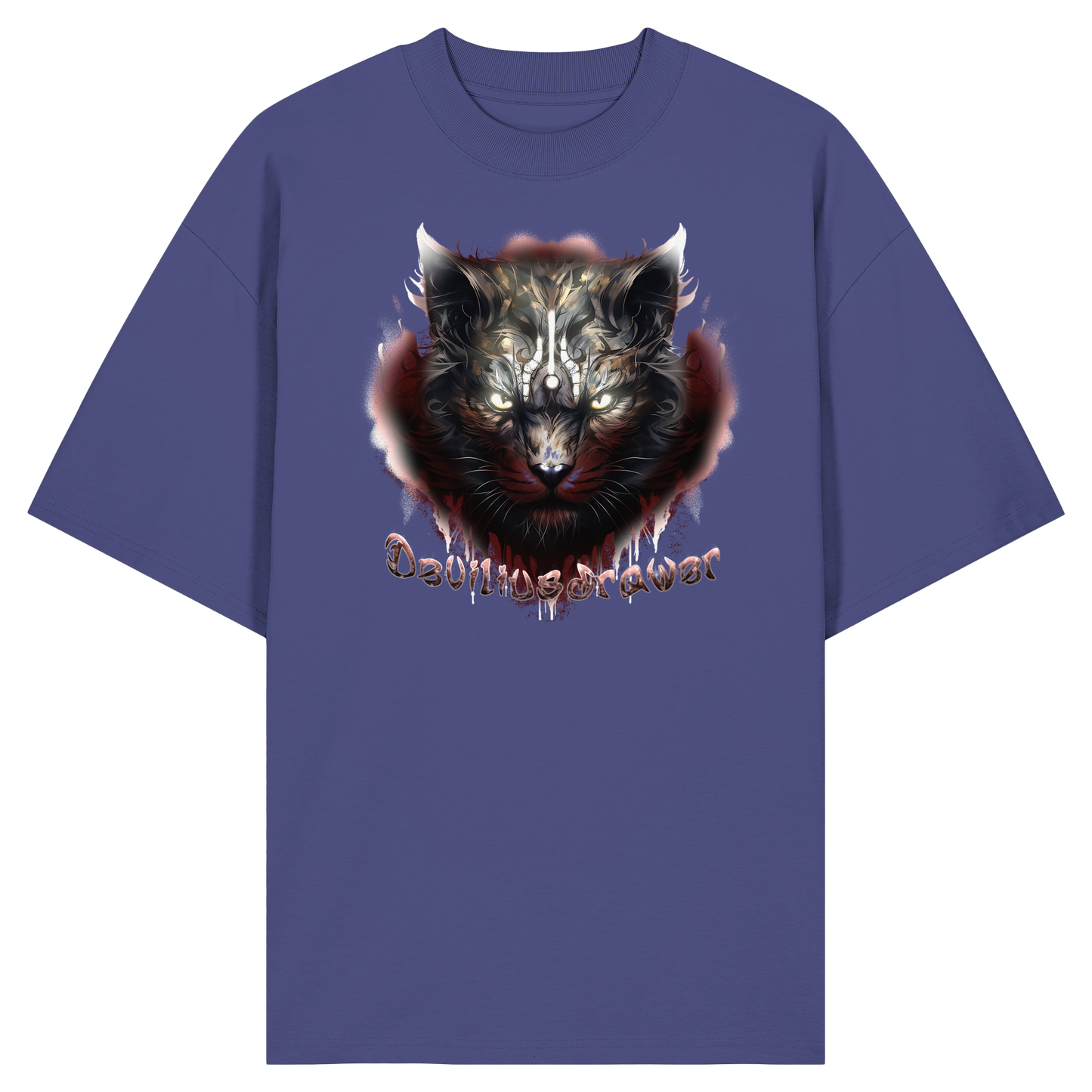 Deviliusdrawer Angry Badass - Organic Oversize Shirt