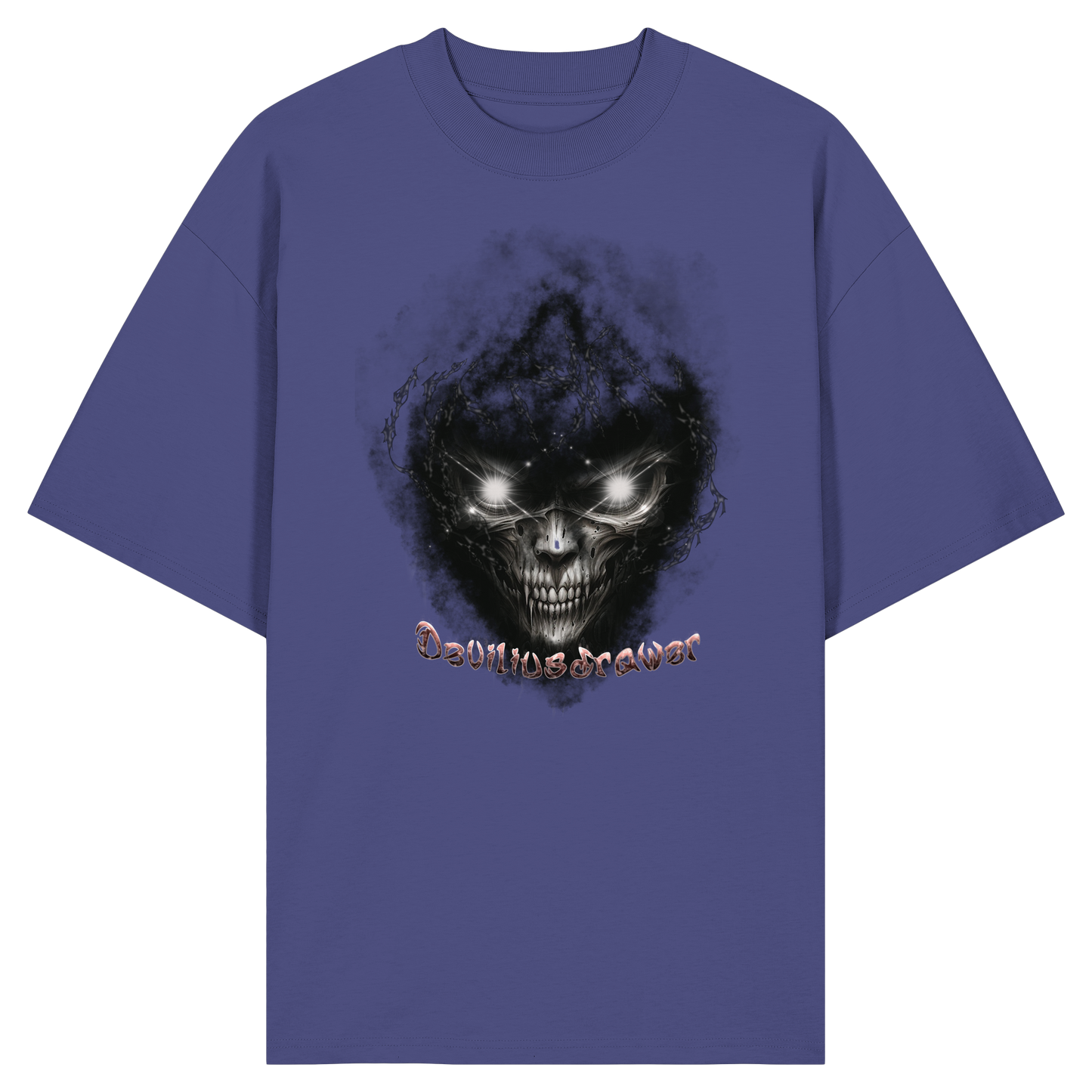 Deviliusdrawer Dark Death - Organic Oversize Shirt