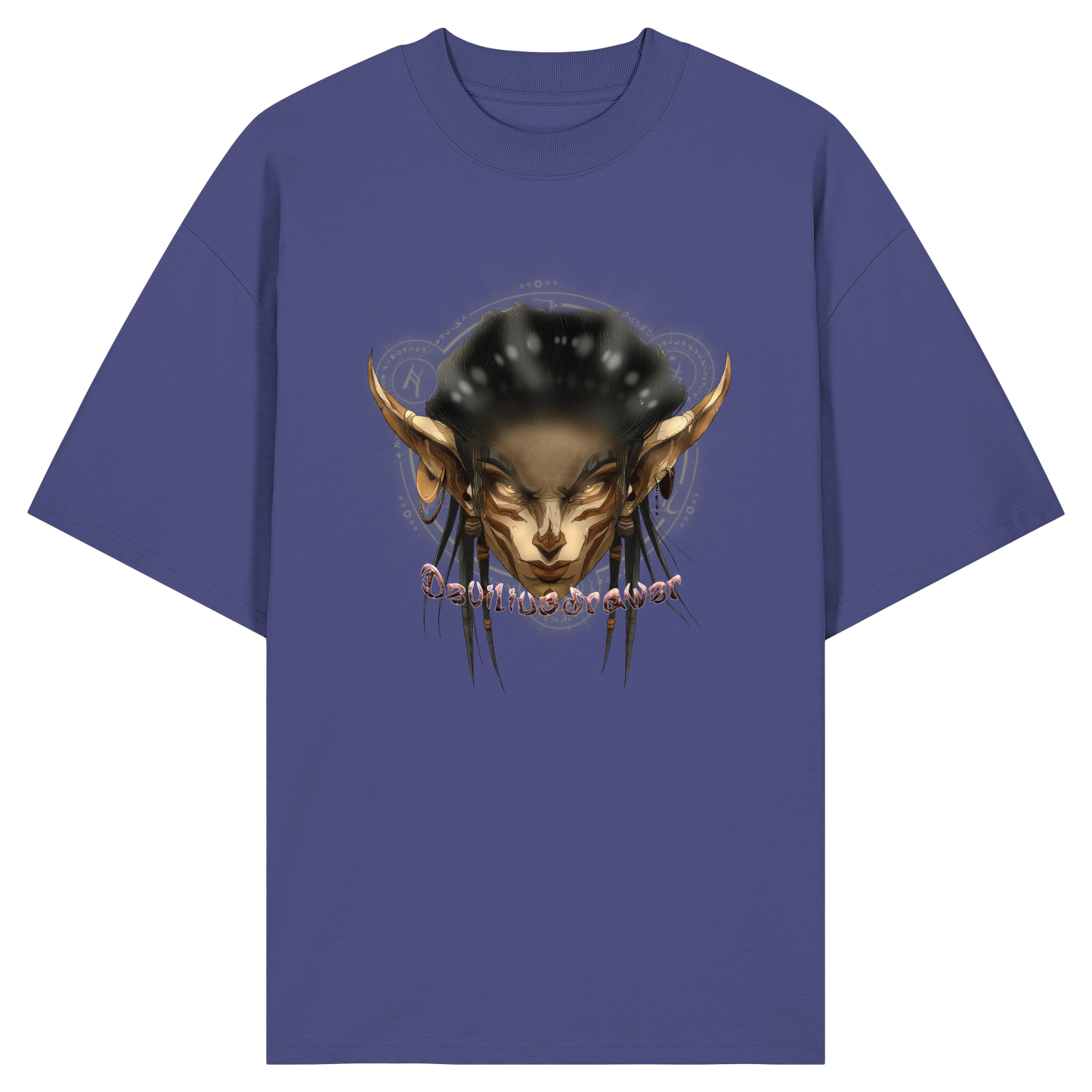 Deviliusdrawer Gold Magician Elf - Organic Oversize Shirt