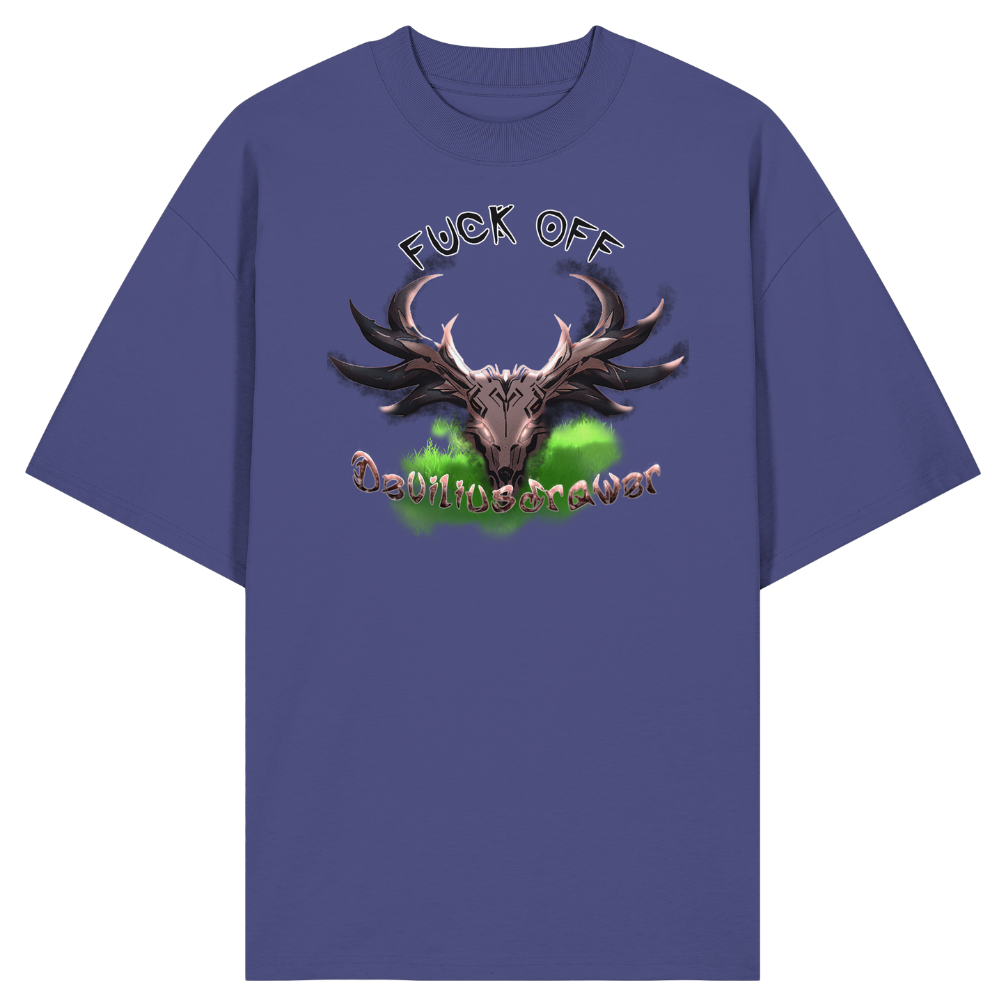 Deviliusdrawer Bad Deer - Organic Oversize Shirt