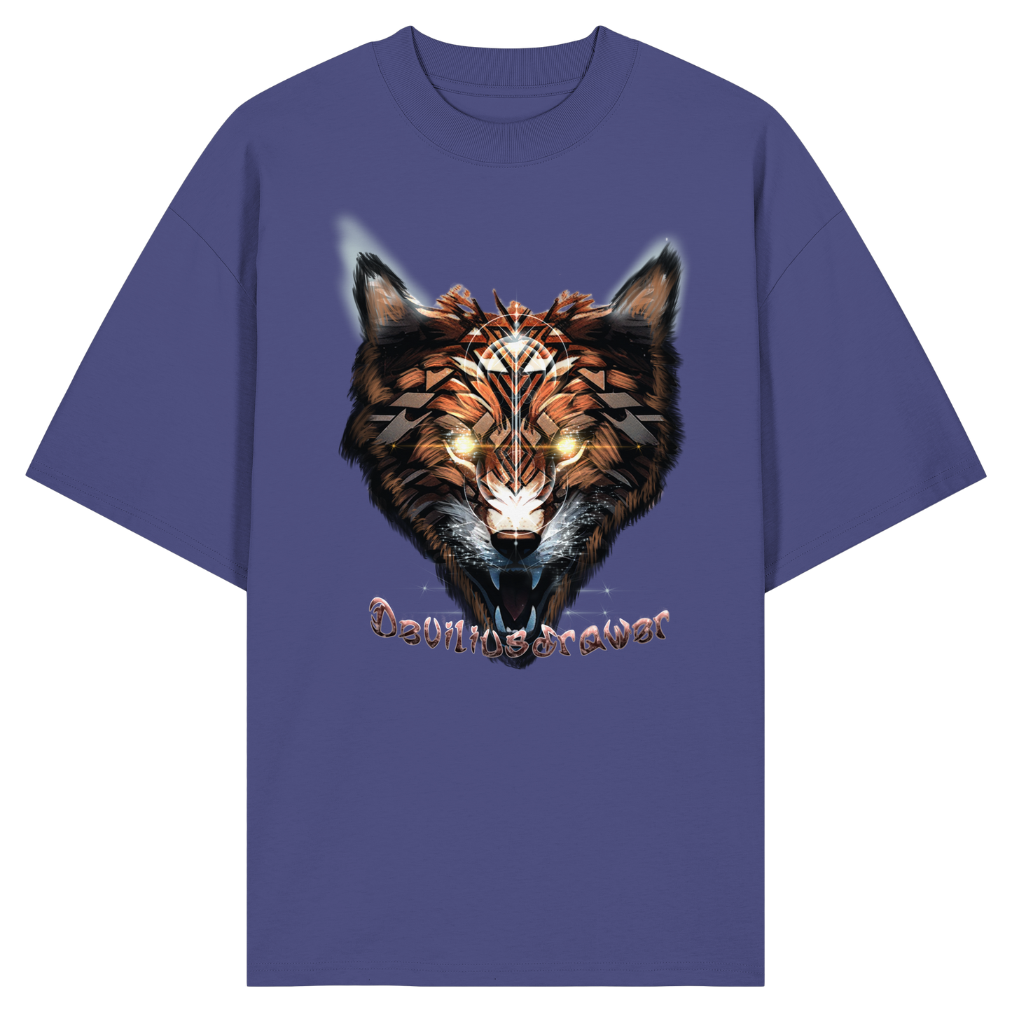 Deviliusdrawer Foxwolf - Organic Oversize Shirt