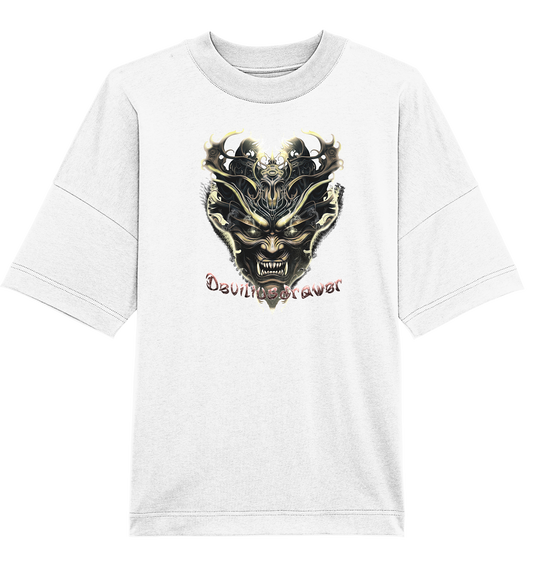 Deviliusdrawer Golden Demon Vampire - Organic Oversize Shirt