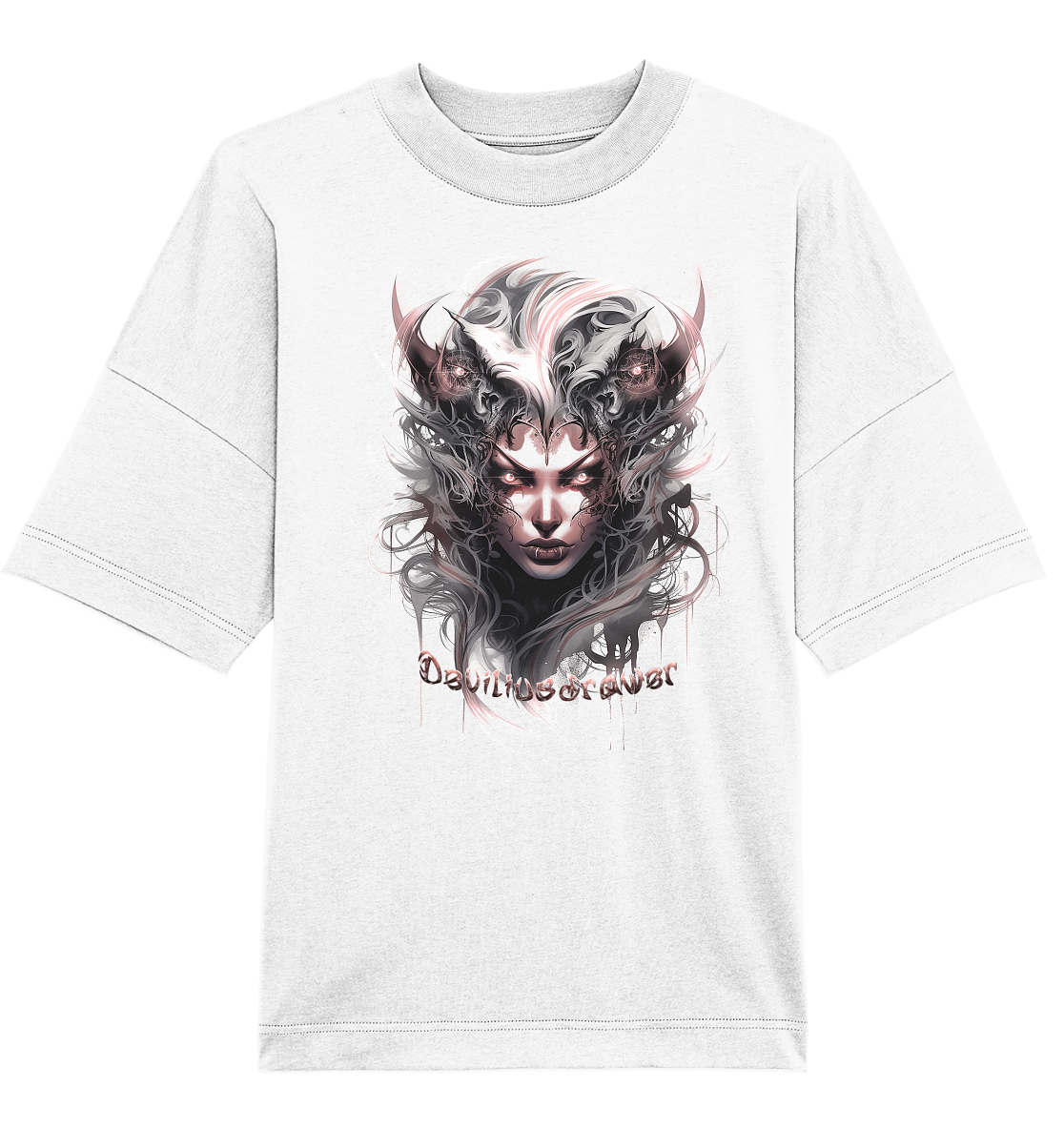 Deviliusdrawer Demonic Elf - Organic Oversize Shirt
