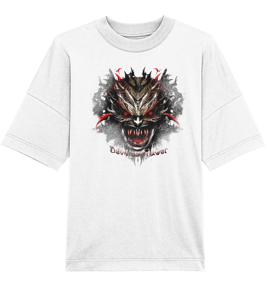 Deviliusdrawer Dark Redeyed Devil - Organic Oversize Shirt