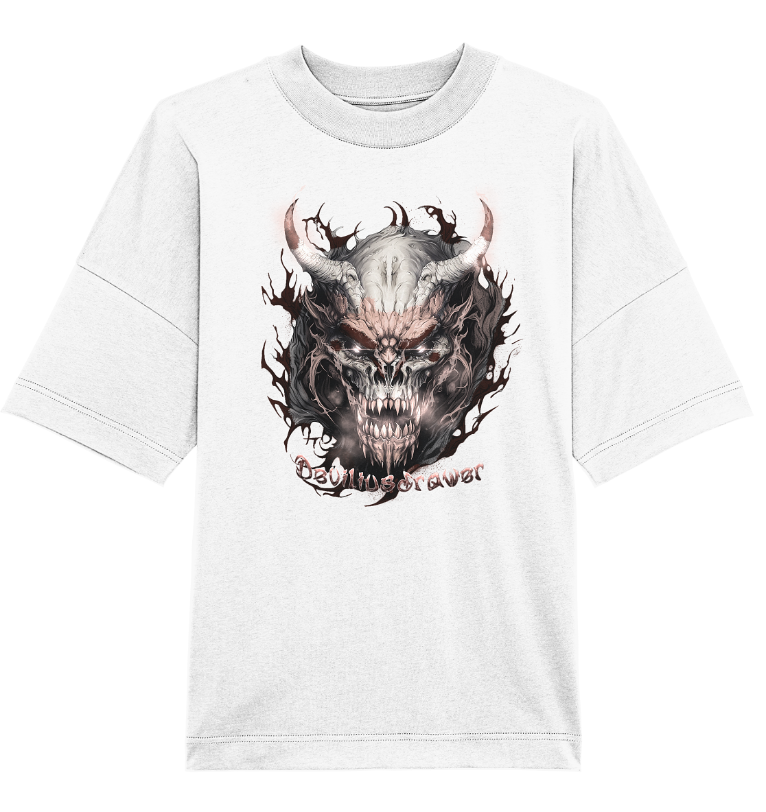 Deviliusdrawer Beast Demon - Organic Oversize Shirt
