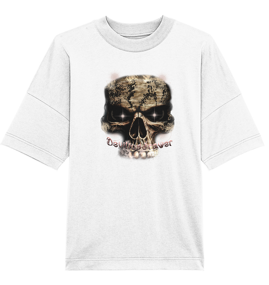 Deviliusdrawer Skeleton Eye - Organic Oversize Shirt