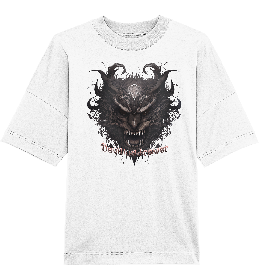 Deviliusdrawer Devils Demon - Organic Oversize Shirt