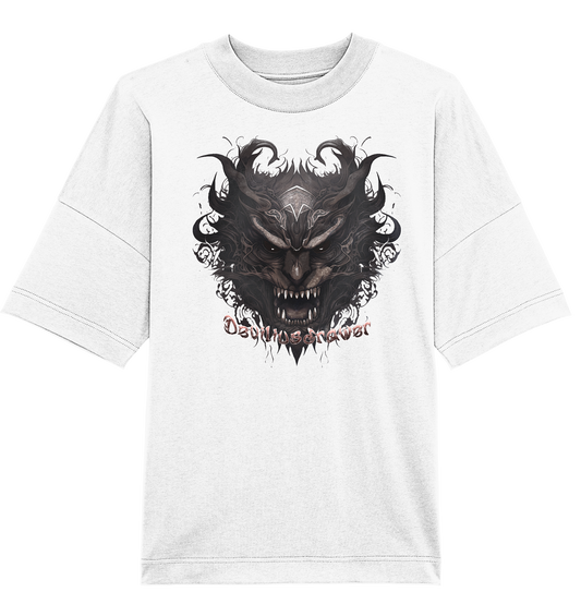 Deviliusdrawer Devils Demon - Organic Oversize Shirt