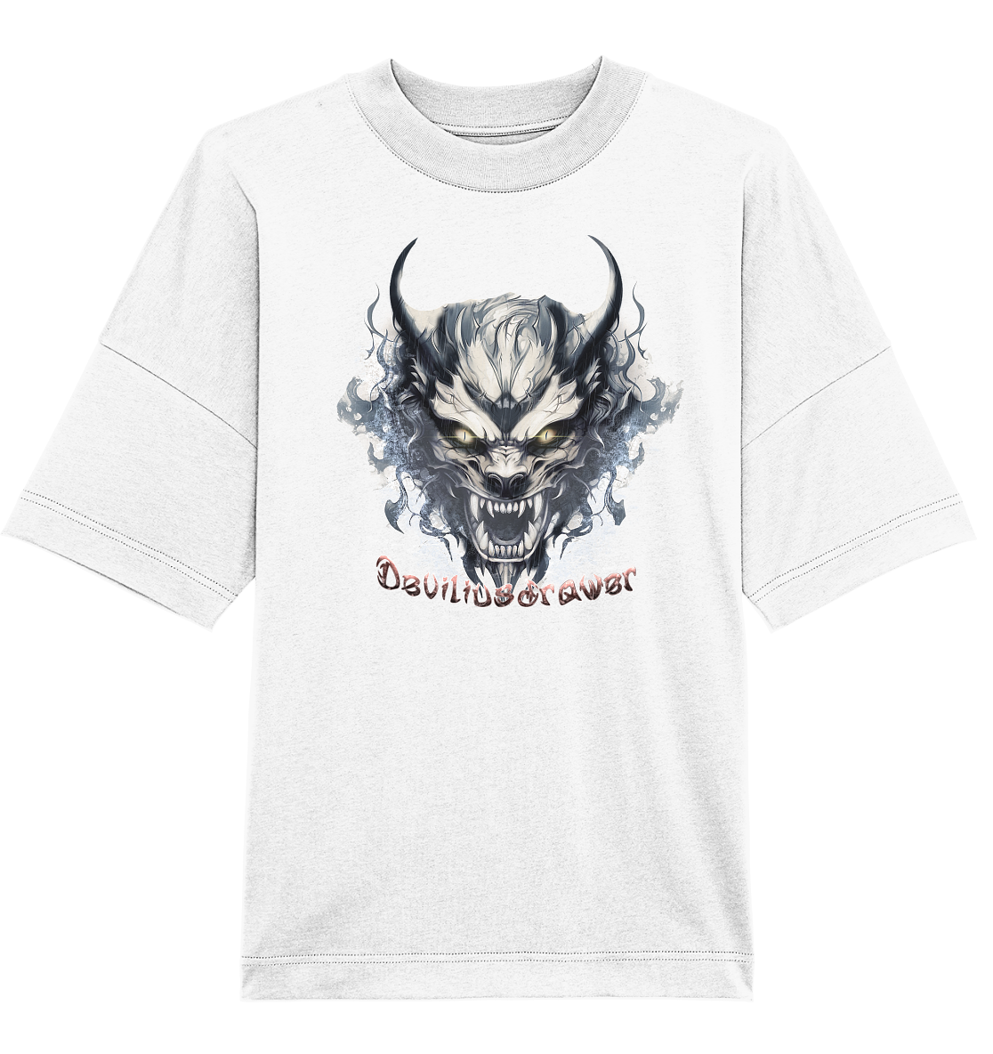 Deviliusdrawer Water Demon - Organic Oversize Shirt