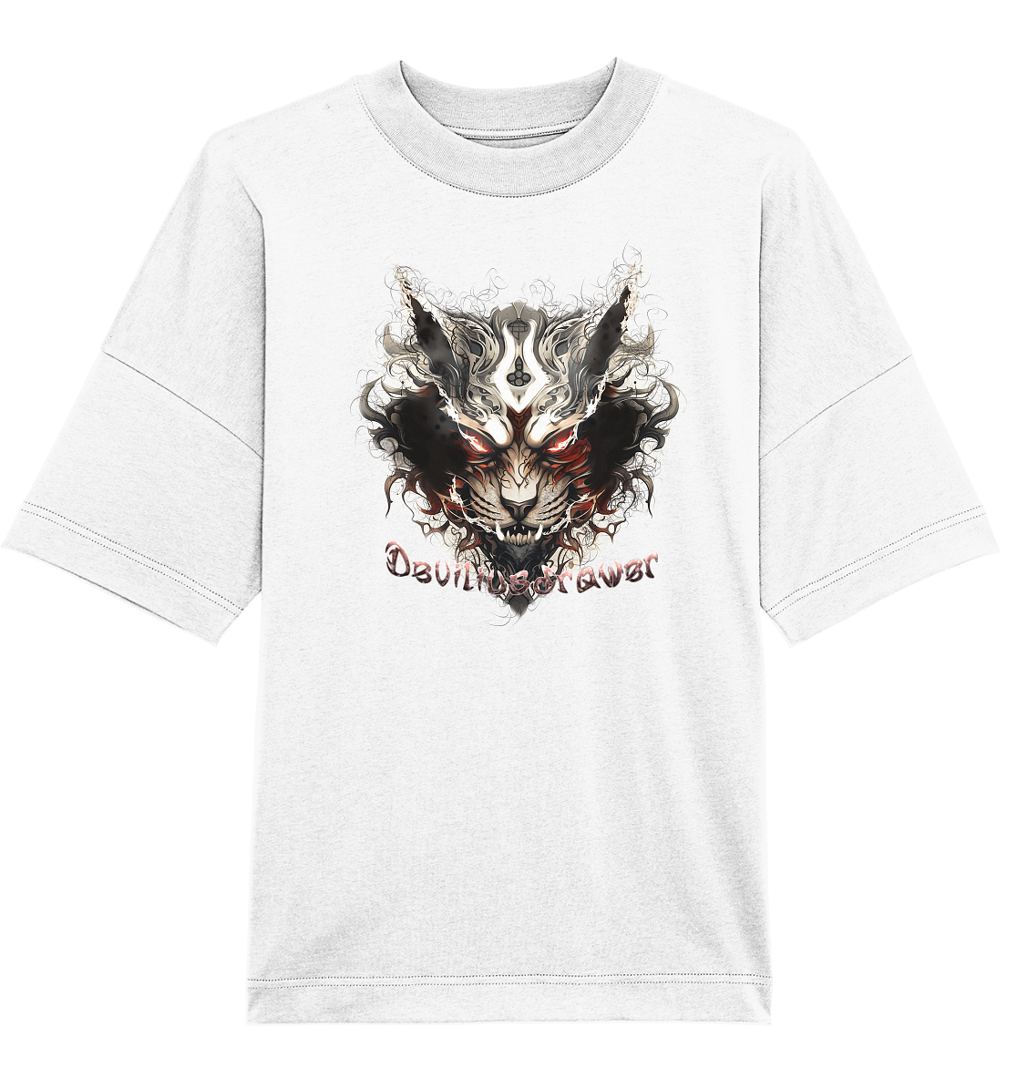 Deviliusdrawer Wild Hotcat  - Organic Oversize Shirt