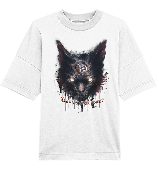 Deviliusdrawer Zombie Cat - Organic Oversize Shirt