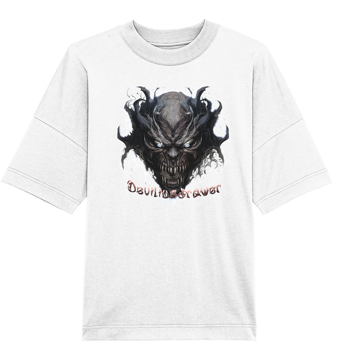 Deviliusdrawer Ice Demon - Organic Oversize Shirt