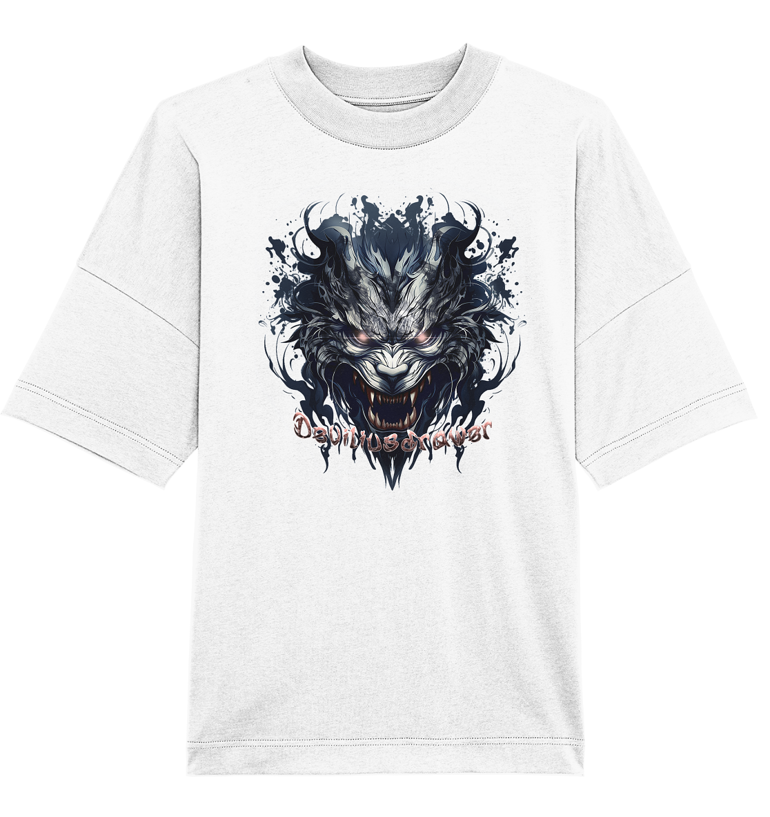 Deviliusdrawer Cruel Wolf - Organic Oversize Shirt