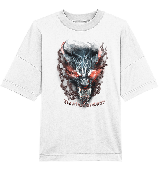 Deviliusdrawer Beast Wolf - Organic Oversize Shirt