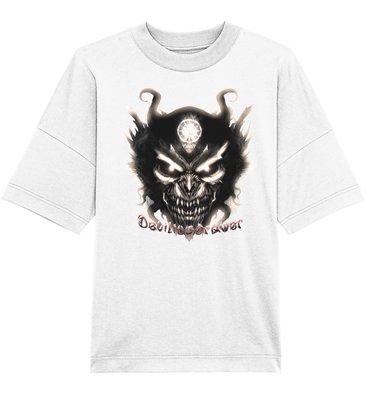 Deviliusdrawer Dark Devil - Organic Oversize Shirt