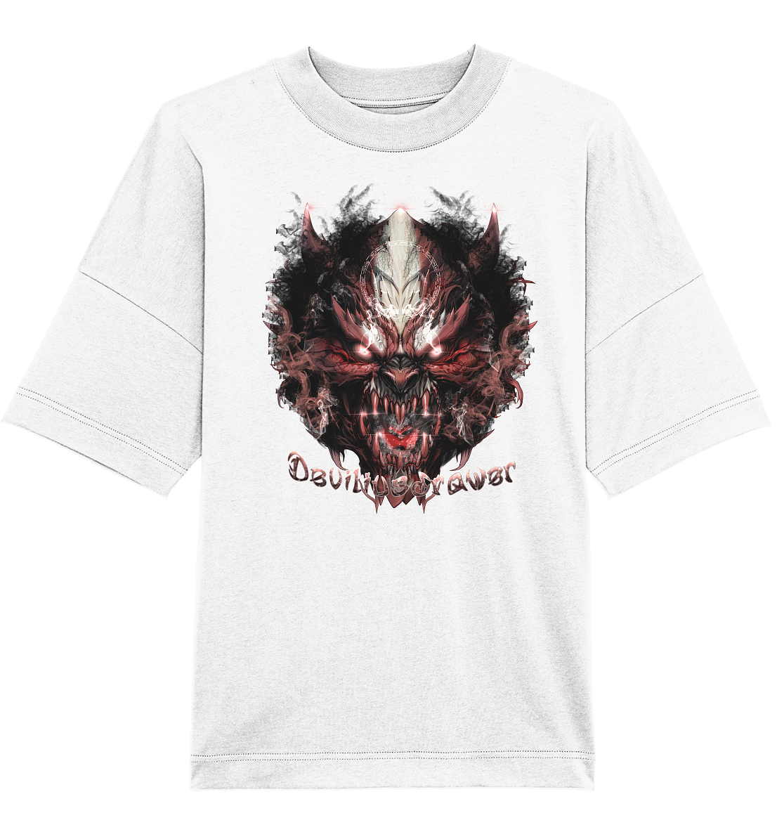Deviliusdrawer Bloody Demon Vampire - Organic Oversize Shirt