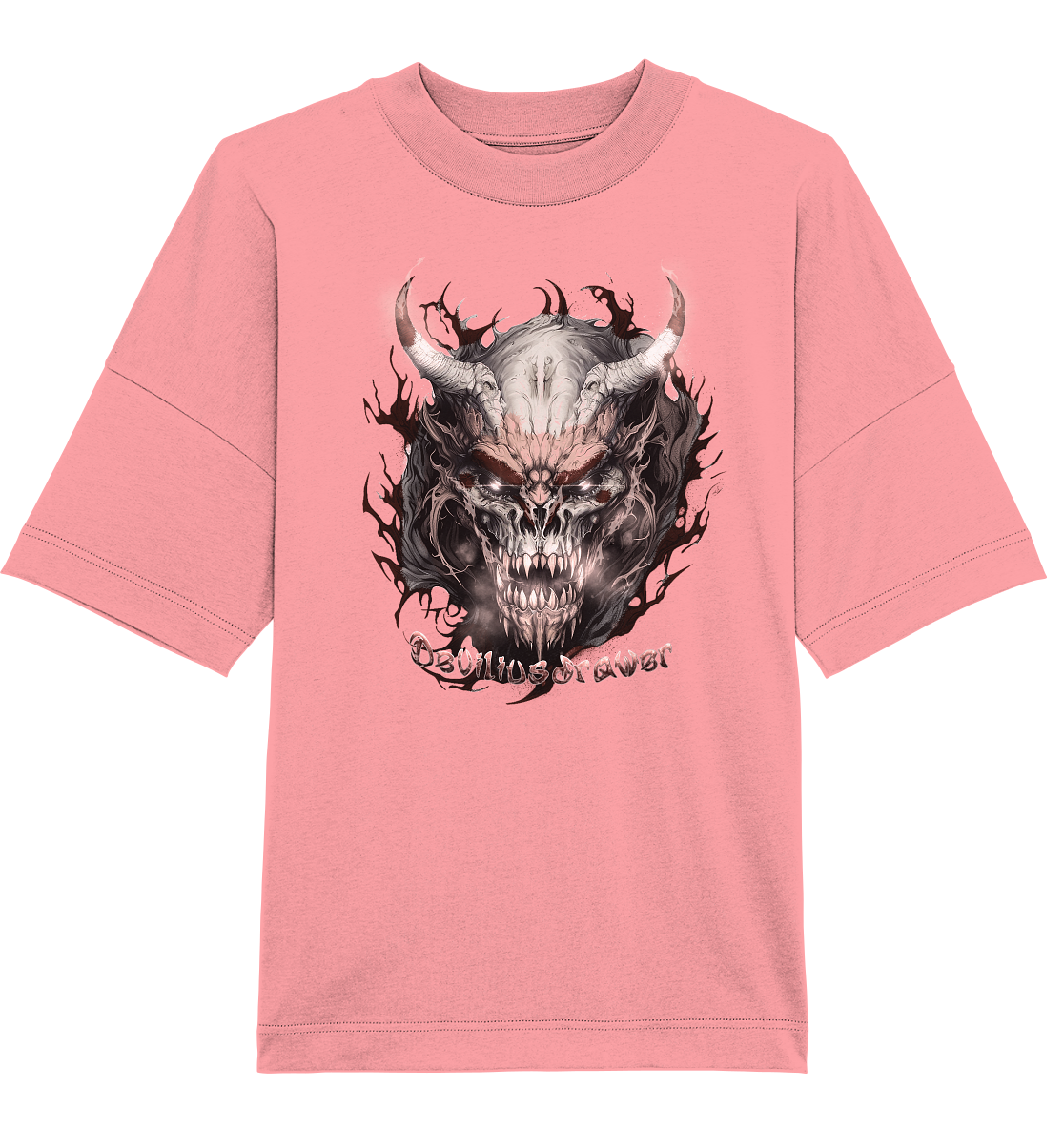Deviliusdrawer Beast Demon - Organic Oversize Shirt