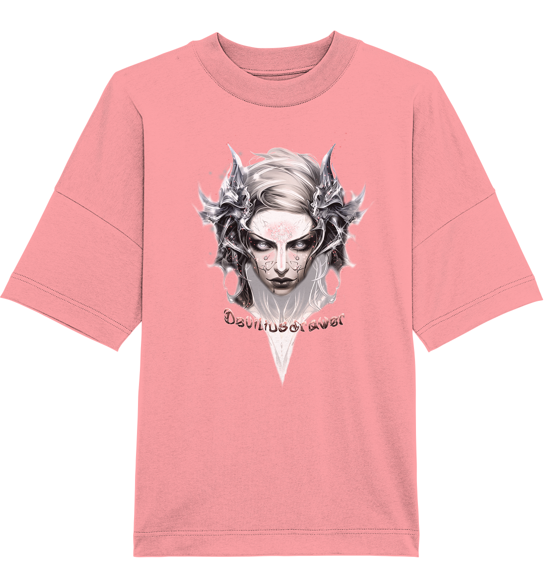 Deviliusdrawer Iron Elf - Organic Oversize Shirt