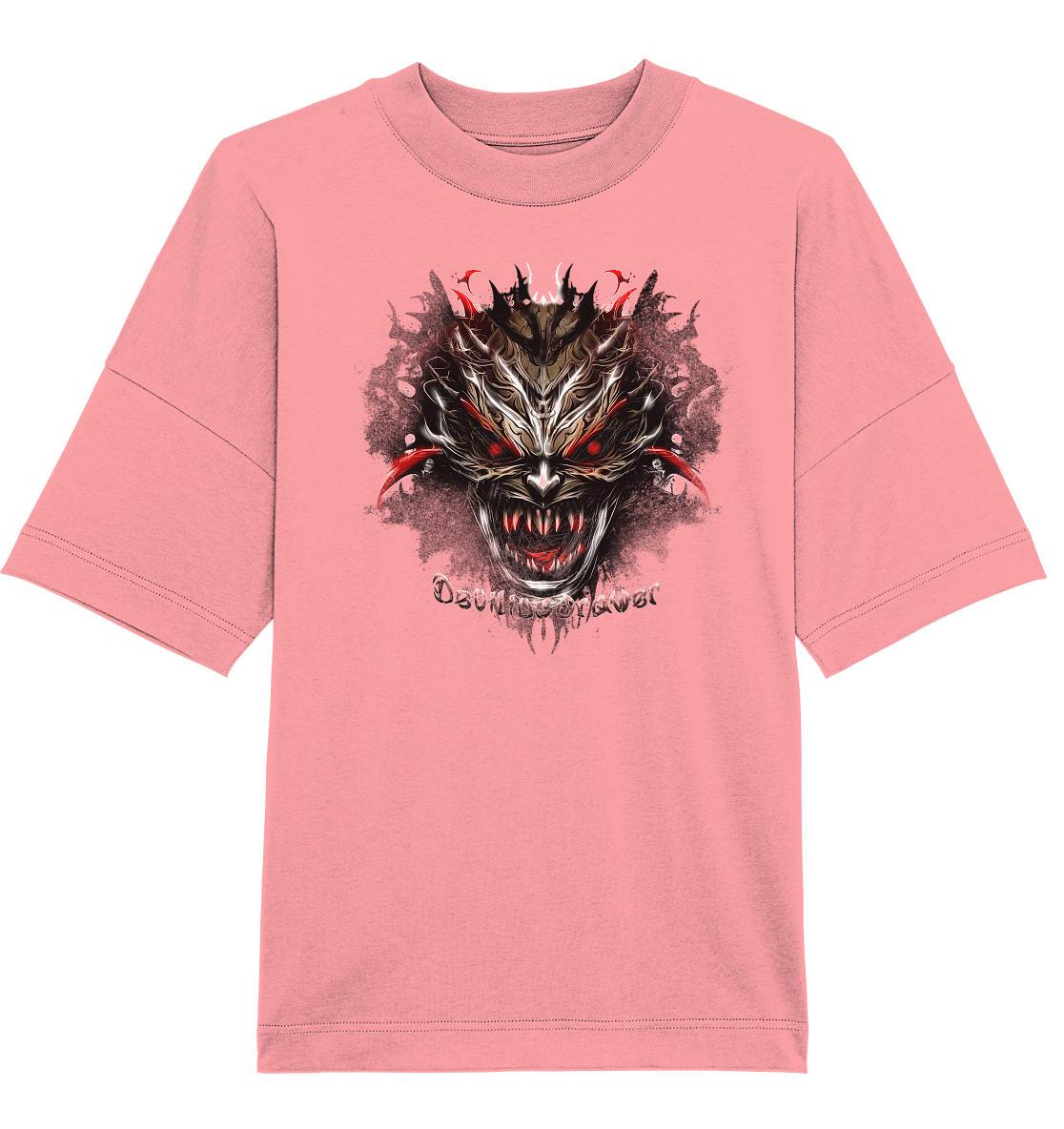 Deviliusdrawer Dark Redeyed Devil - Organic Oversize Shirt