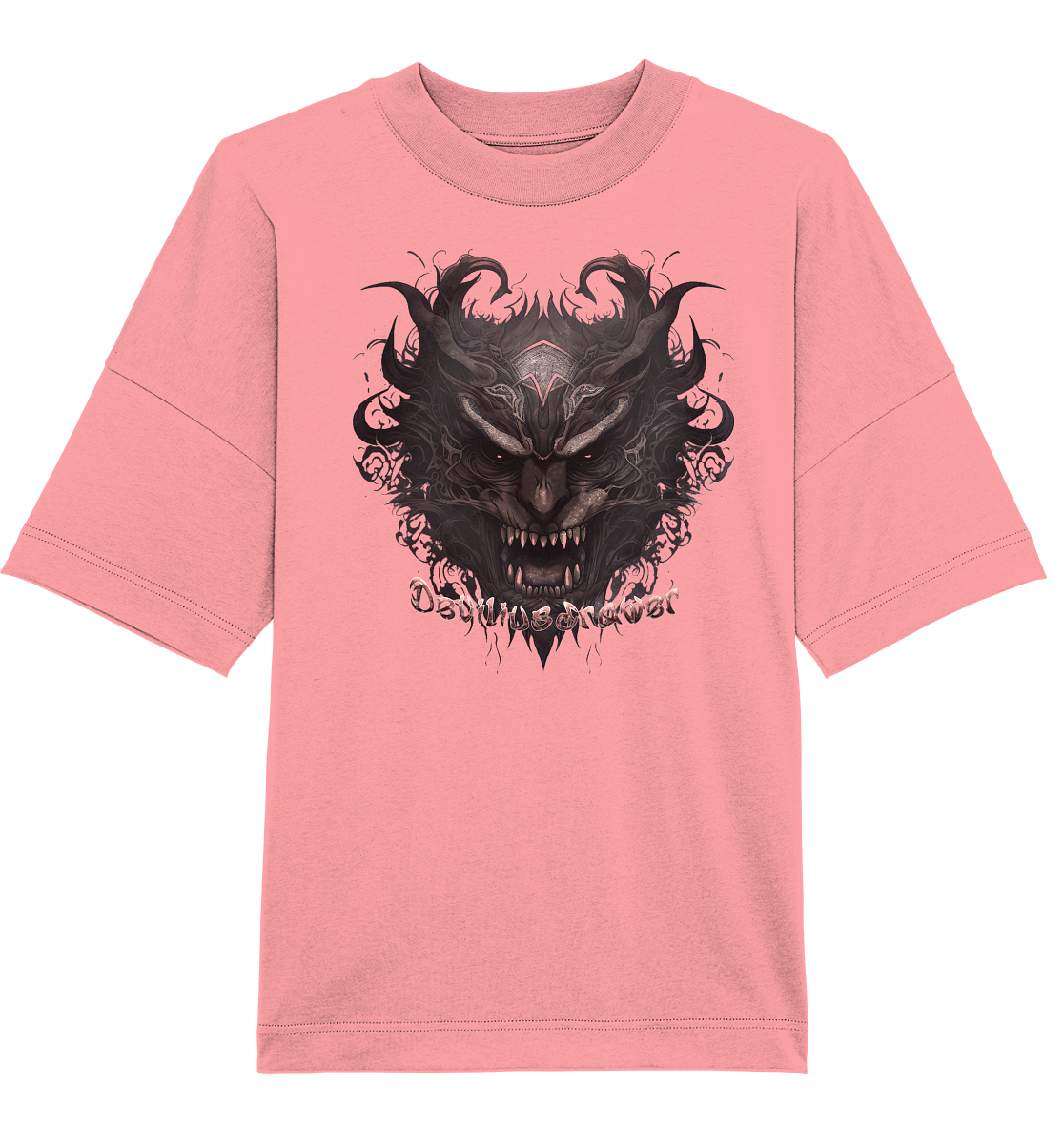 Deviliusdrawer Devils Demon - Organic Oversize Shirt