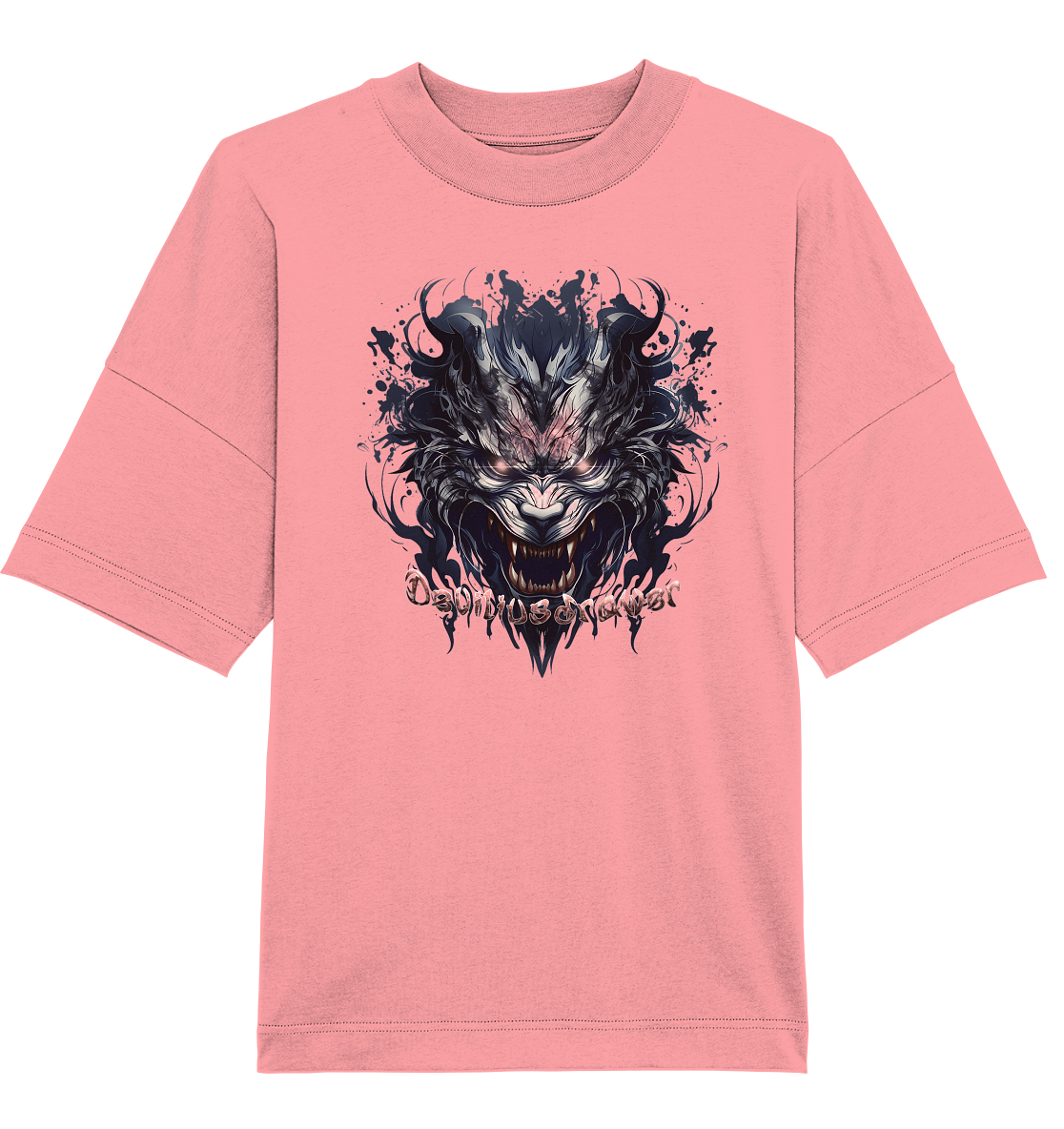 Deviliusdrawer Cruel Wolf - Organic Oversize Shirt