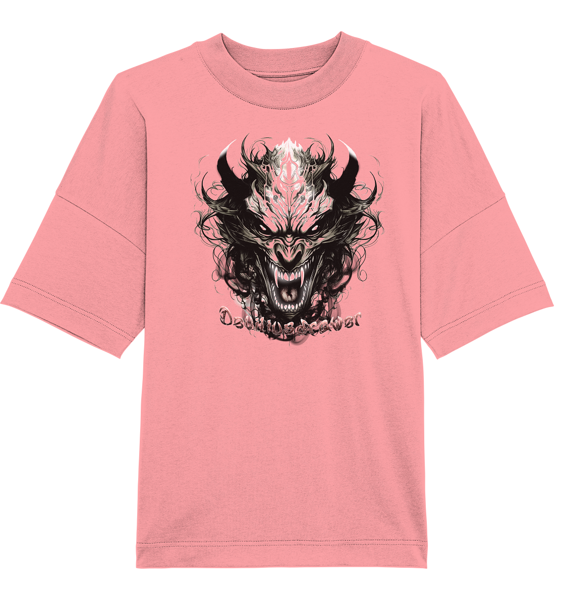Deviliusdrawer Devil Vampire - Organic Oversize Shirt