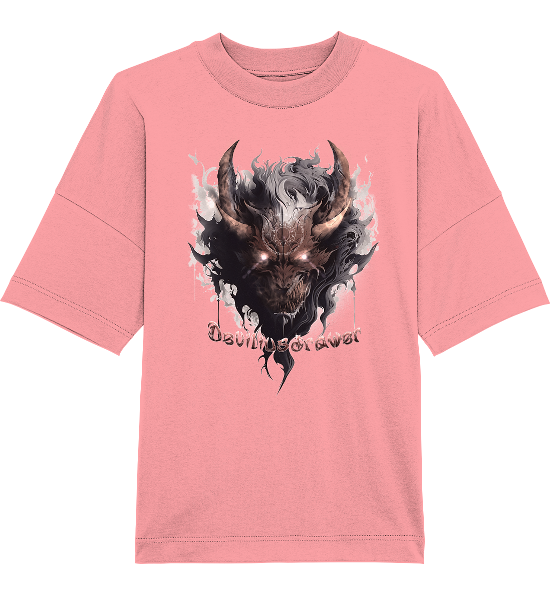 Deviliusdrawer Magic Redeyed Demon - Organic Oversize Shirt