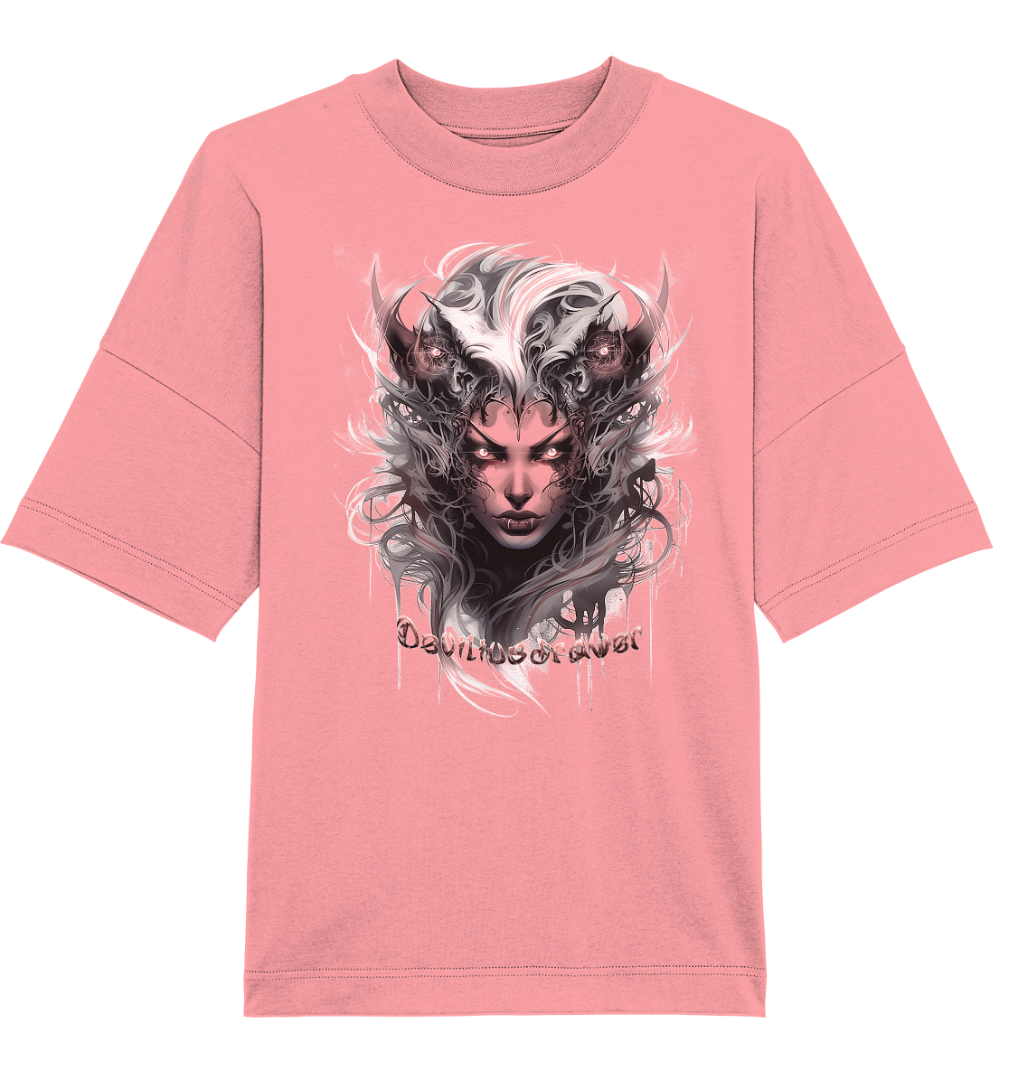 Deviliusdrawer Demonic Elf - Organic Oversize Shirt