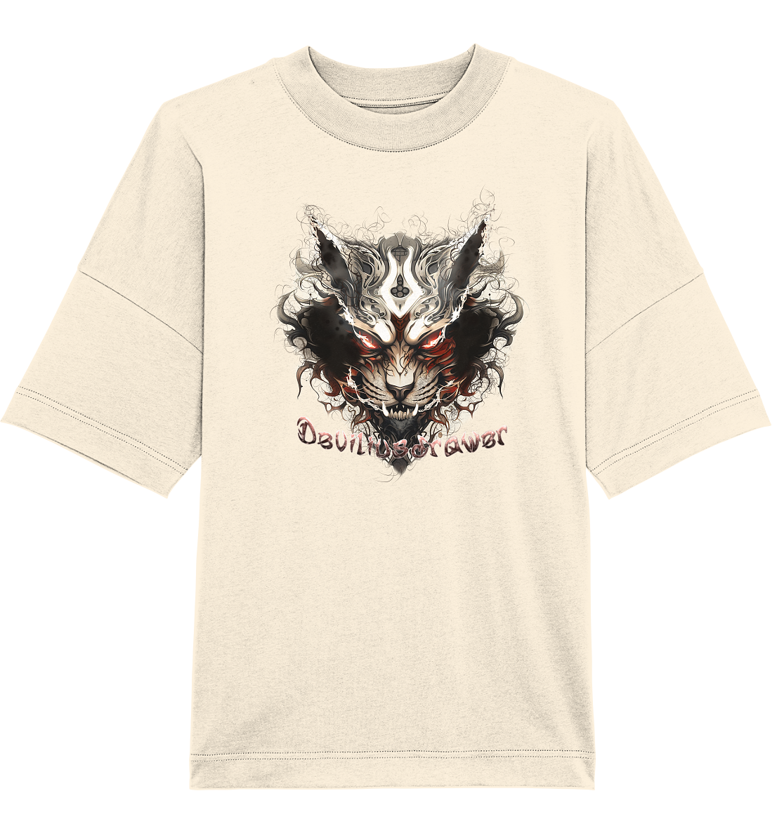 Deviliusdrawer Wild Hotcat  - Organic Oversize Shirt