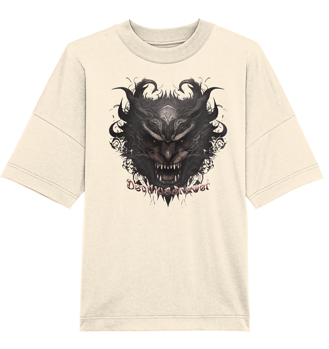 Deviliusdrawer Devils Demon - Organic Oversize Shirt