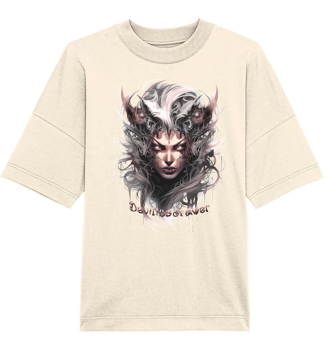 Deviliusdrawer Demonic Elf - Organic Oversize Shirt