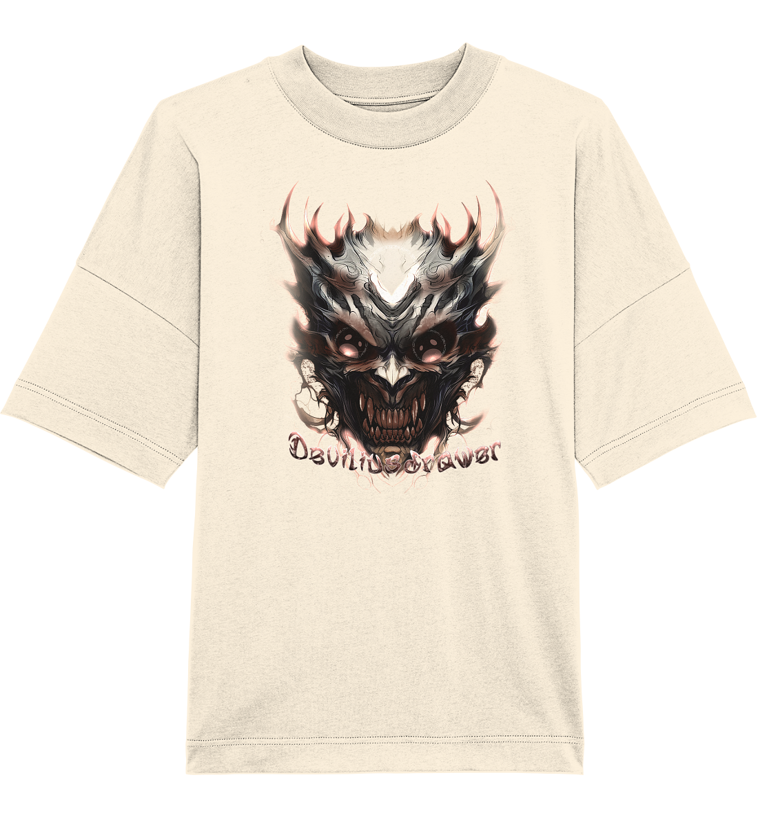Deviliusdrawer Blood Demon - Organic Oversize Shirt