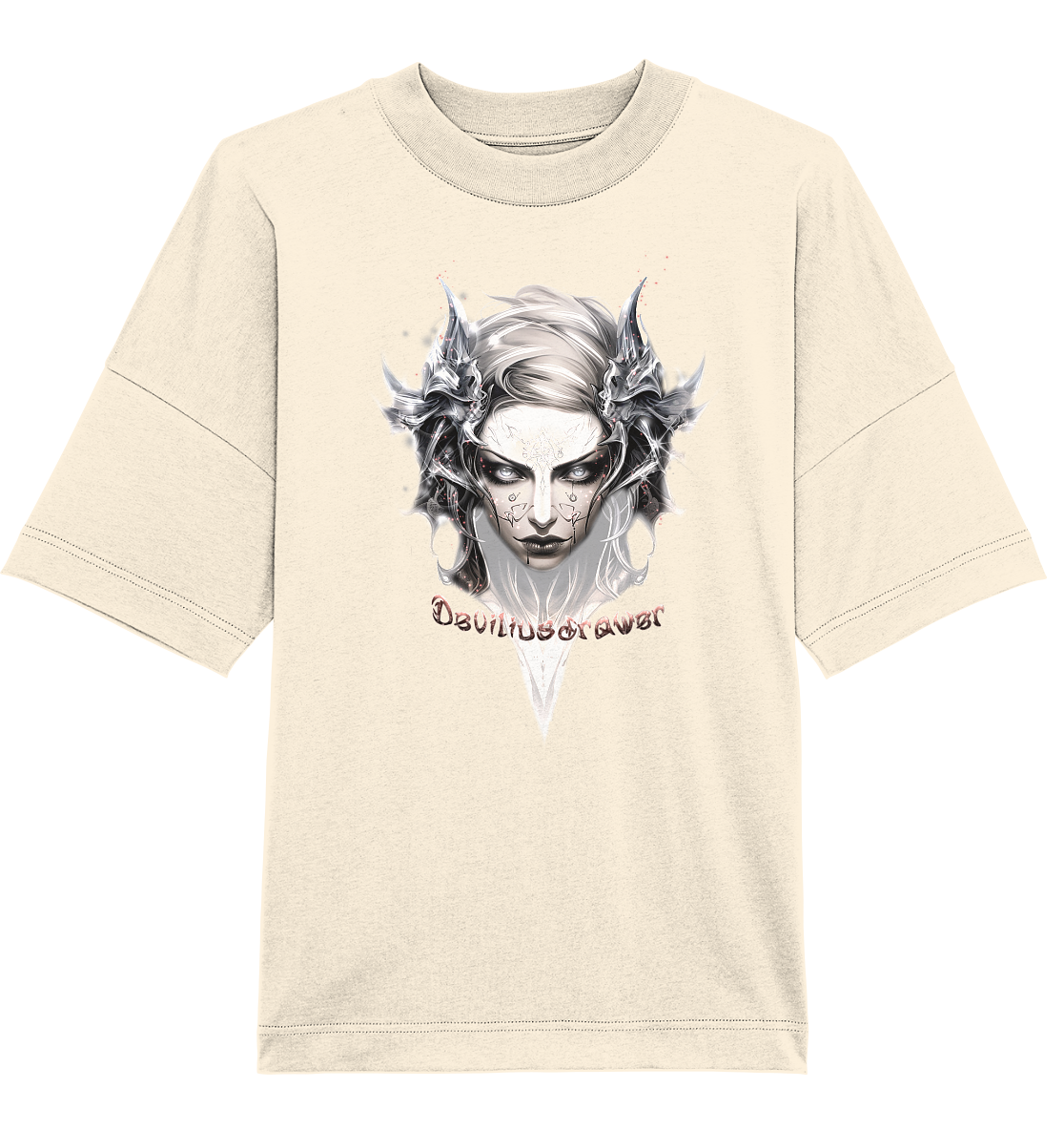 Deviliusdrawer Iron Elf - Organic Oversize Shirt