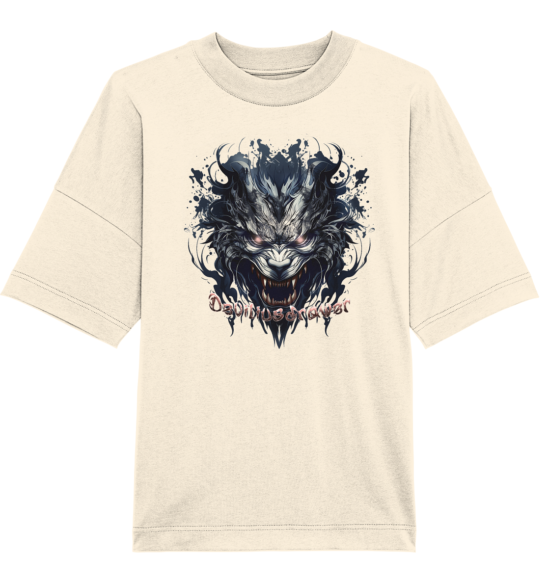 Deviliusdrawer Cruel Wolf - Organic Oversize Shirt