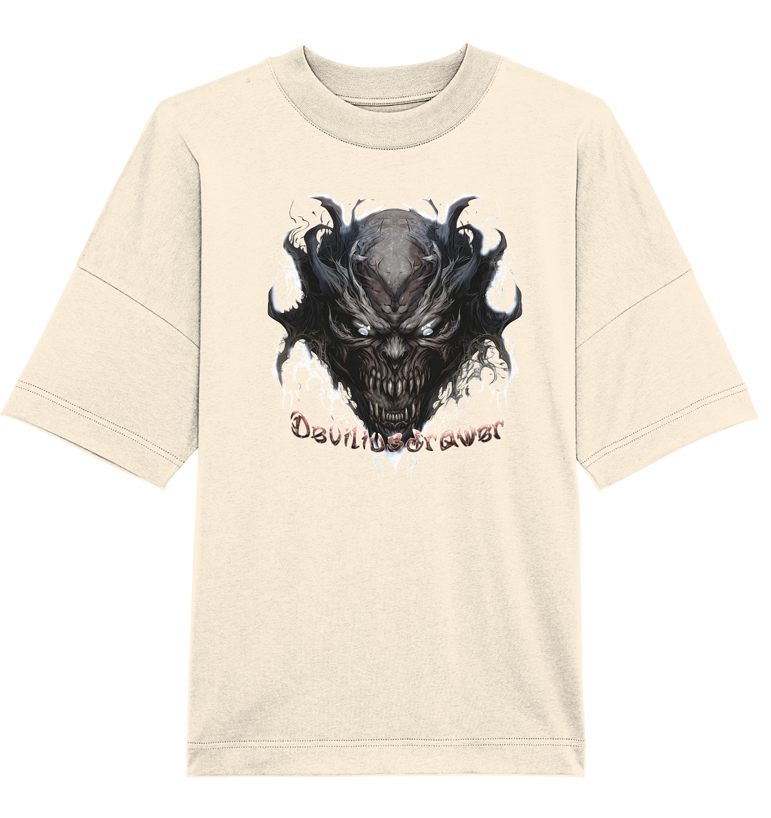 Deviliusdrawer Ice Demon - Organic Oversize Shirt