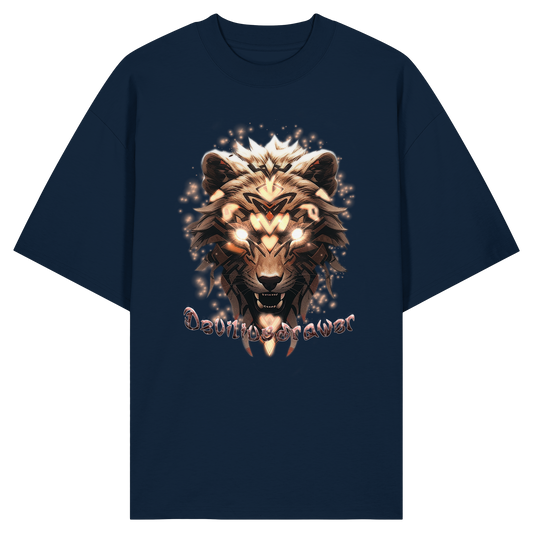 Deviliusdrawer Gold Weartiger - Organic Oversize Shirt
