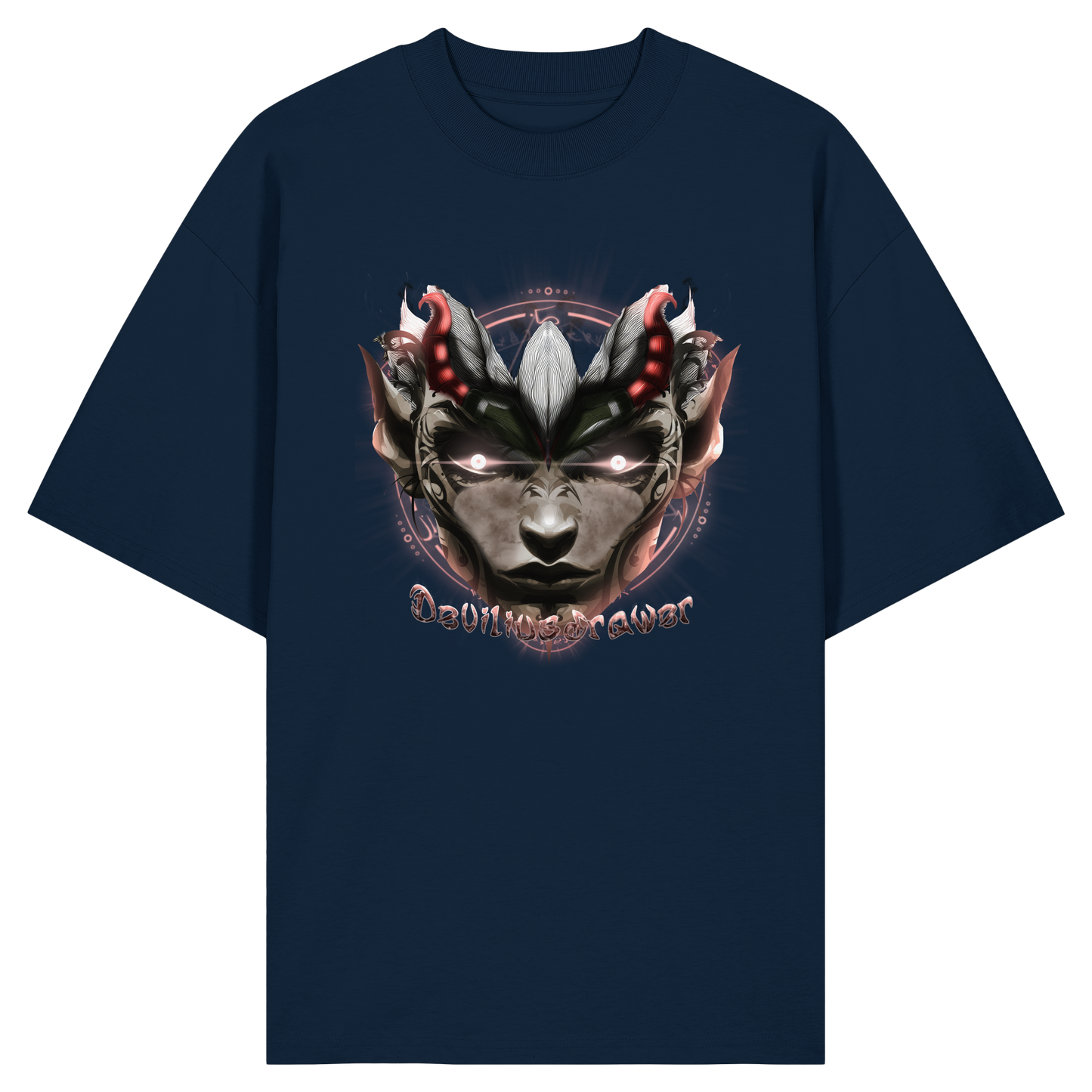 Deviliusdrawer Devils Elf - Organic Oversize Shirt