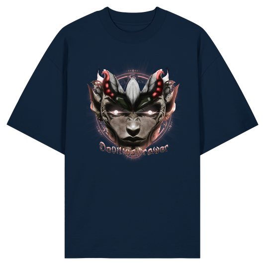 Deviliusdrawer Devils Elf - Organic Oversize Shirt