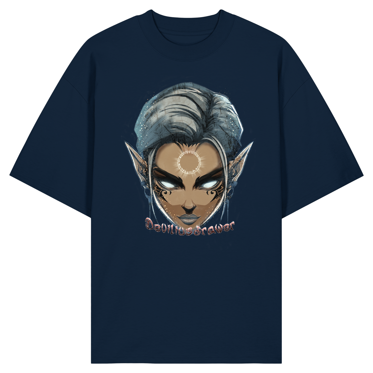 Deviliusdrawer Magician Elf - Organic Oversize Shirt