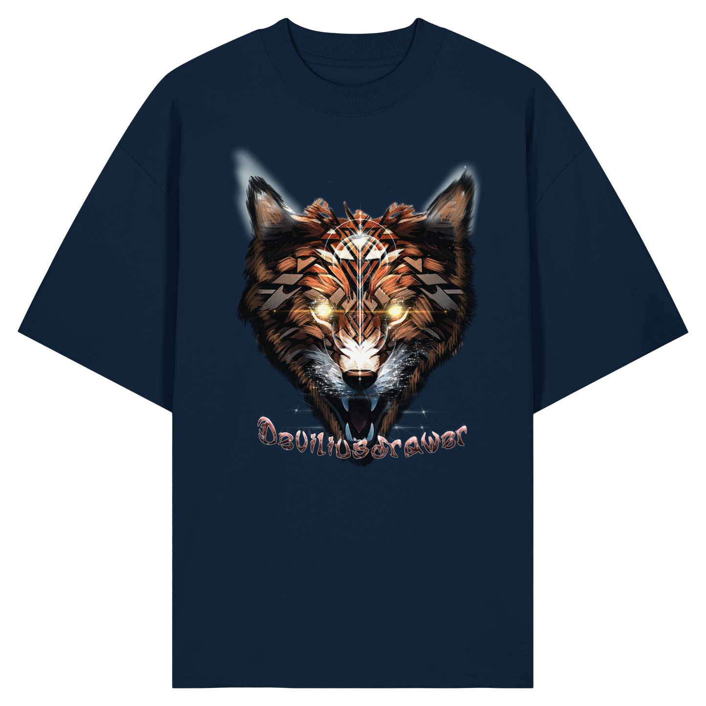 Deviliusdrawer Foxwolf - Organic Oversize Shirt
