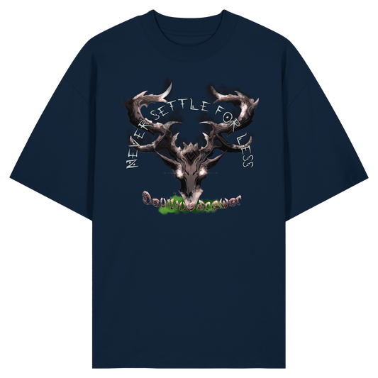 Deviliusdrawer Cruel Deer - Organic Oversize Shirt