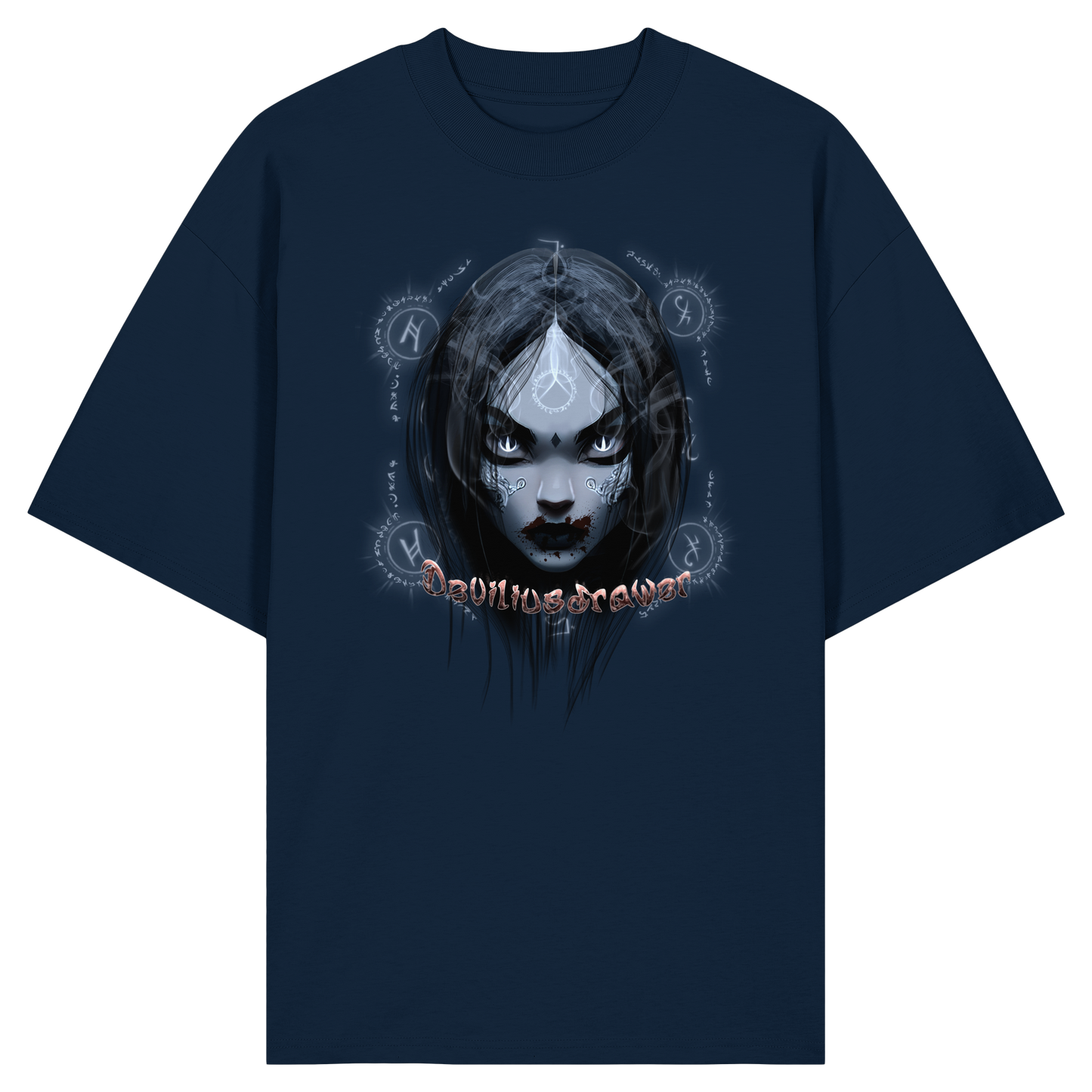 Deviliusdrawer Vampiric Elf - Organic Oversize Shirt