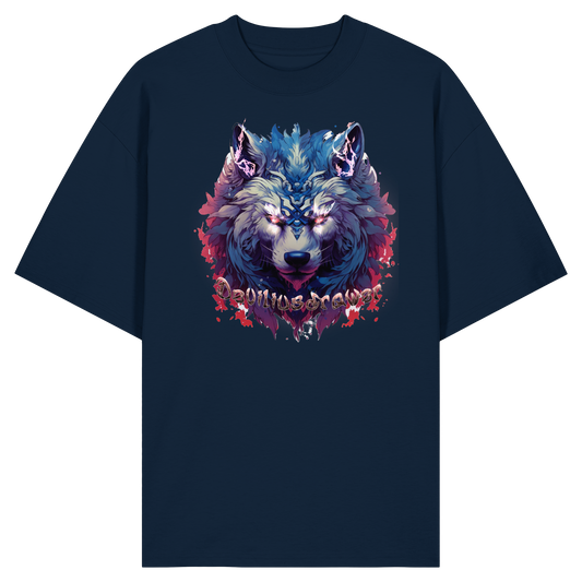 Deviliusdrawer Magic Wolf - Organic Oversize Shirt